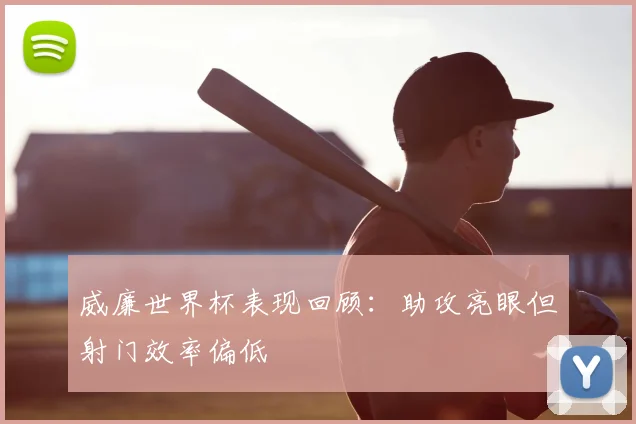 威廉世界杯表现回顾:助攻亮眼但射门效率偏低