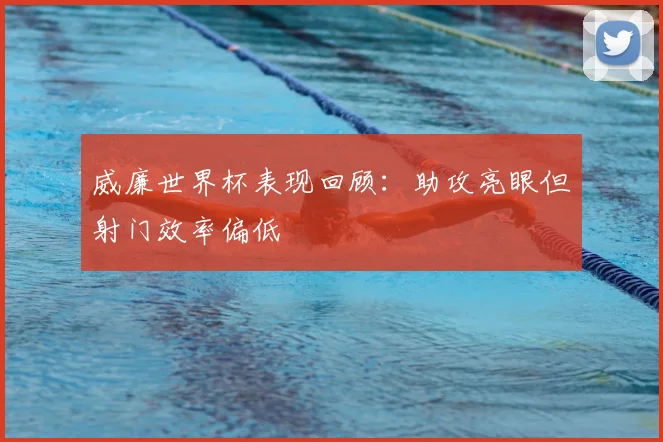 威廉世界杯表现回顾:助攻亮眼但射门效率偏低